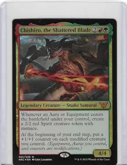 Chishiro #1 M - NM - Magic the Gathering - Foil MTG - Image 1