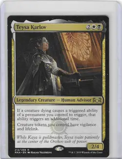 Teysa Karlov #212 R -NM - Magic the Gathering - Regular - MTG - Image 1