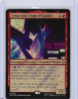 Tempestra, Dame of Games #27 Surge Foil Teenage Mutant Ninja Turtles TMNT MTG - Image 1
