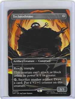 Technodrome #222 M - Teenage Mutant Ninja Turtles TMNT MTG Non-Foil - Image 1