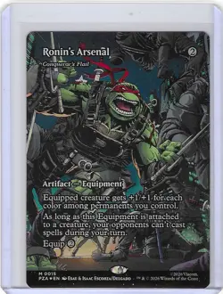 Ronin's Arsenal #15 M Foil - Teenage Mutant Ninja Turtles - TMNT - MTG - Mint - Image 1