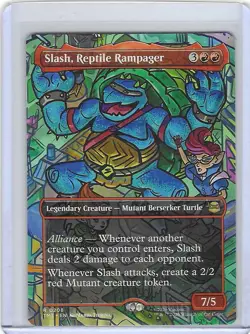 Slash, Reptile Rampager #208 R - Teenage Mutant Ninja Turtles TMNT Non-Foil - Image 1