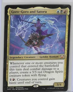 Goro-Goro and Satoru #445 P -NM - Magic the Gathering - Regular - MTG - Image 1
