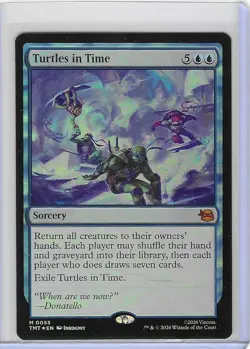 Turtles in Time #263 M - Teenage Mutant Ninja Turtles TMNT MTG - Non-Foil - Image 1