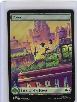 Forest #309 Surge Foil - Teenage Mutant Ninja Turtles - TMNT MTG Mint - Image 1
