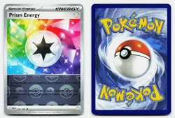 PRISM ENERGY (POKE BALL PATTERN) SV: BLACK BOLT 086/086 NM UNCOMMON POKEMON - Image 1