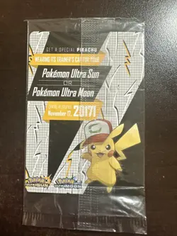 Ash’s Pikachu SM108 Pokemon I Choose You Promo Sealed - Image 2