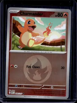 2026 Pokemon Ascended Heroes Charmander Energy Reverse Holo Common #020/217 - Image 1