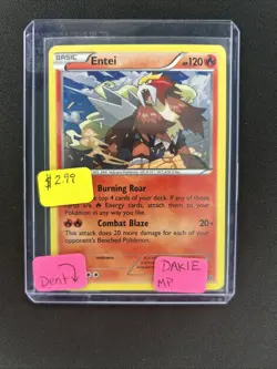 Pokemon TCG Entei 14/98 Cosmos Holo Blister Exclusive LP/MP DAK1E - Image 5