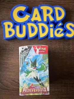 Pokemon Scarlet & Violet Paldea Evolved Half Booster Box (18 Packs) New/Sealed 5060705220566 - Image 3