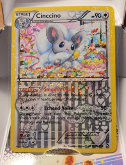 Pokemon TCG Legendary Treasures Radiant Collection Cinccino RC19/RC25 Holo Card - Image 1