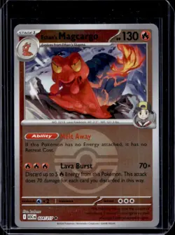 2026 Pokemon Ascended Heroes Ethan's Magcargo Poke Ball Reverse Rare #024/217 - Image 1