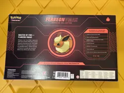 2022 Pokemon TCG Flareon VMAX Premium Collection Box Factory Sealed - Image 2