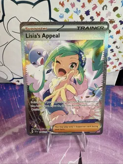 Pokemon Surging Sparks Lisia’s Appeal SIR 246/191 NM - Image 1