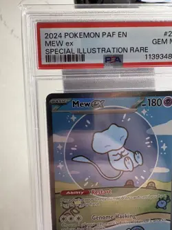POKEMON PSA 10 2024 SV Paldean Fates Mew ex 232/091 SIR 4810 - Image 2