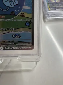 POKEMON PSA 10 2024 SV Paldean Fates Mew ex 232/091 SIR 4810 - Image 3