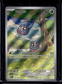 2023 Pokemon SV 151 Tangela Illustration Rare #178/165 - Image 1