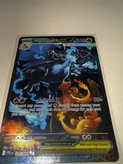 Mega Charizard X EX SIR 125/094 (English) Phantasmal Flames Pokemon TCG - Image 3