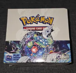 Pokemon TCG Scarlet & Violet Stellar Crown Booster Box SEALED NEW - Image 1
