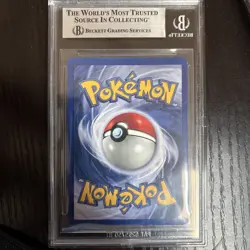 Pokemon TCG Gyarados Base Set First Edition BGS 7 - Image 2