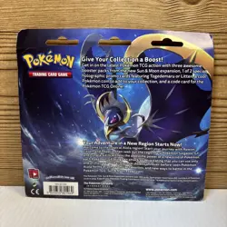 POKEMON SUN & MOON BASE SET 3 PACK W/ TOGEDEMARU SM09 SEALED BLISTER PACK 2017 - Image 3