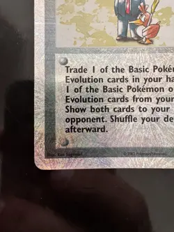 Pokemon 2002 Pokemon Trader 103/110 Legendary Collection Reverse Holo Rare - Image 2