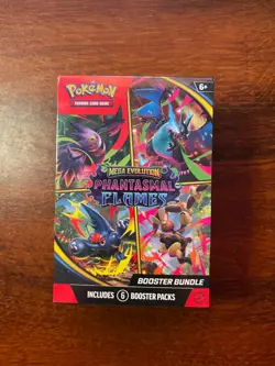 Pokemon TCG - Mega Evolution Phantasmal Flames - Booster Bundle SEALED - Image 1