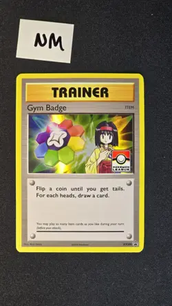 Gym Badge Erika Holo XY206 NM/LP Pokemon Pokemon League Promo Series - Image 1