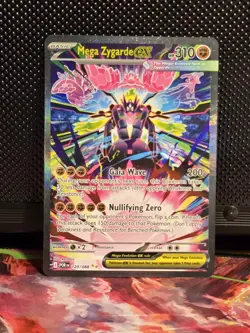Mega Zygarde EX 120/088 Pokemon Perfect Order POR EN **FREE FAST SAFE SHIPPING** - Image 1