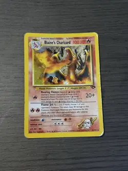 Pokemon Blaine's Charizard Gym Challenge Holo Rare 2/132 English - Image 1