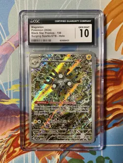 Magneton SVP159 Surging Sparks English CGC Graded 10 Pokemon TCG - Image 1