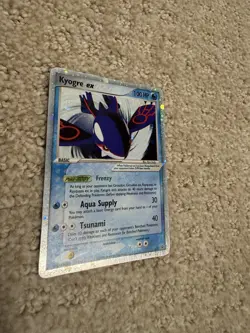 Kyogre EX 037 Holo Pokemon TCG Nintendo Black Star Promo 2006 - Image 3