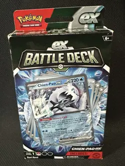 Pokemon TCG: Chien-Pao EX Sealed Battle Deck Sealed New - Image 1