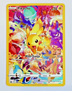 Pokemon Pikachu 160/159 Sword And Shield Crown Zenith - NM - Image 1