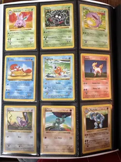 Vintage Pokemon Binder Collection, Base, Fossil, Jungle, Rocket, Shadowless - Image 2