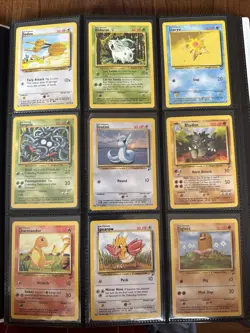 Vintage Pokemon Binder Collection, Base, Fossil, Jungle, Rocket, Shadowless - Image 3