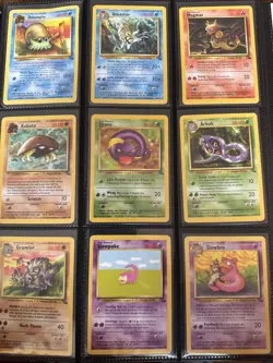 Vintage Pokemon Binder Collection, Base, Fossil, Jungle, Rocket, Shadowless - Image 5