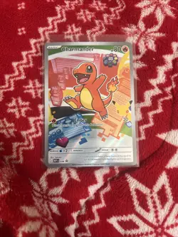 Pokemon TCG Charmander MEP 038 First Partner Illustration Rare Promo - Image 1