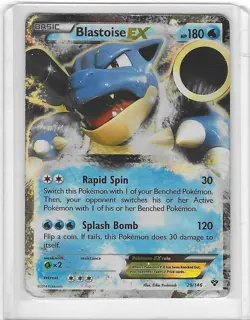Blastoise EX 29/146 XY Holo - Pokemon - Heavily Played - Image 1
