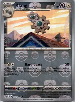 Klang Master Ball Pattern 062/086 SV: Black Bolt Pokemon TCG Common NM - Image 1