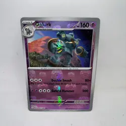 Golurk (Master Ball Pattern) 043/086 Holo SV: Black Bolt Pokemon Holo NM - Image 1