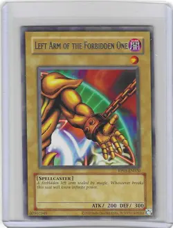 Left Arm of the Forbidden One RP01-EN020- Rare- Near Mint - Unlimited - Yugioh - Image 1