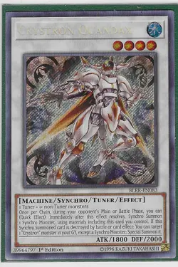 Crystron Quandax BLRR-EN083 - Secret Rare - Near Mint - 1st - Yugioh - Image 1