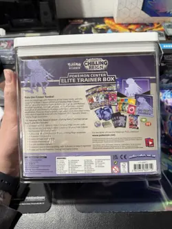 Pokemon TCG: Chilling Reign Pokemon Center Elite Trainer Box ETB Sealed + Case - Image 4