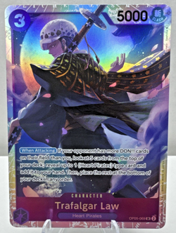 Trafalgar Law SR OP05-069 One Piece Card Game: Awakening of the New Era - Image 1