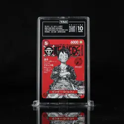 🔥 TAG 10 Pristine Monkey D Luffy ST21-014 Mag Vol 20 Alt Art Promo One Piece - Image 1