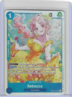 Rebecca OP15-053 SR - Adventure on Kami's Island - Foil One Piece English - Image 1