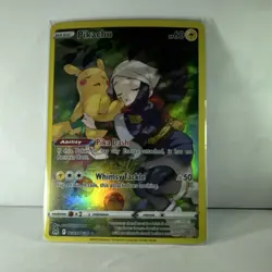 Pokemon TCG Pikachu TG05/TG30 Lost Origin Full Art Holo 60 HP - Image 1