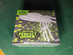 Pokemon TCG Mega Evolution PERFECT ORDER ETB Elite Trainer Box FACTORY SEALED - Image 1
