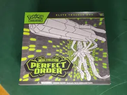 Pokemon TCG Mega Evolution PERFECT ORDER ETB Elite Trainer Box FACTORY SEALED - Image 2